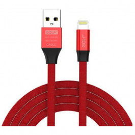 GOLF GC-55I Lightning cable 1m Red