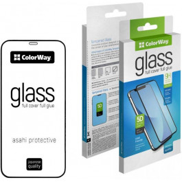 ColorWay Защитное стекло для iPhone 12 Black (CW-GSFGAI12-BK)