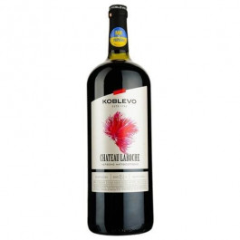 Коблево Вино червоне  Chateau La Roche напівсолодке, 12%, 1,5 л (4820004925019)