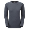 Montane Жіноча термокофта  Female Dart Long Sleeve T-Shirt Eclipse Blue (FDRLSECLB14) XS - зображення 1