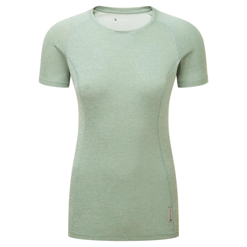 Montane Жіноча термофутболка  Female Dart T-Shirt Pale Sage (FDRTSSAG114) XS - зображення 1