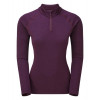 Montane Жіноча термокофта  Female Dart Zip-Neck Saskatoon Berry (FDRZNSAS112) XS - зображення 1