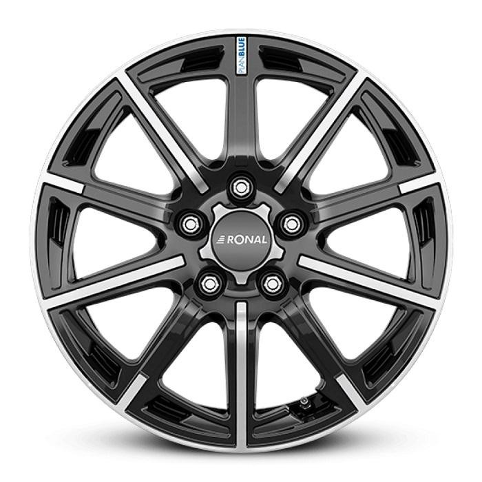 RONAL R60 Blue (R16 W6.5 PCD5x114.3 ET45 DIA82) - зображення 1