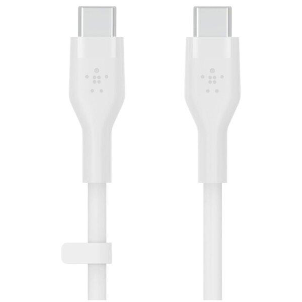 Belkin Boost Up Charge Flex USB-C to USB-C 1m White (CAB009BT1MWH) - зображення 1