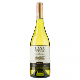Casa Verde Вино  Rezerva Chardonnay біле сухе 13%, 750 мл (7808765712540)