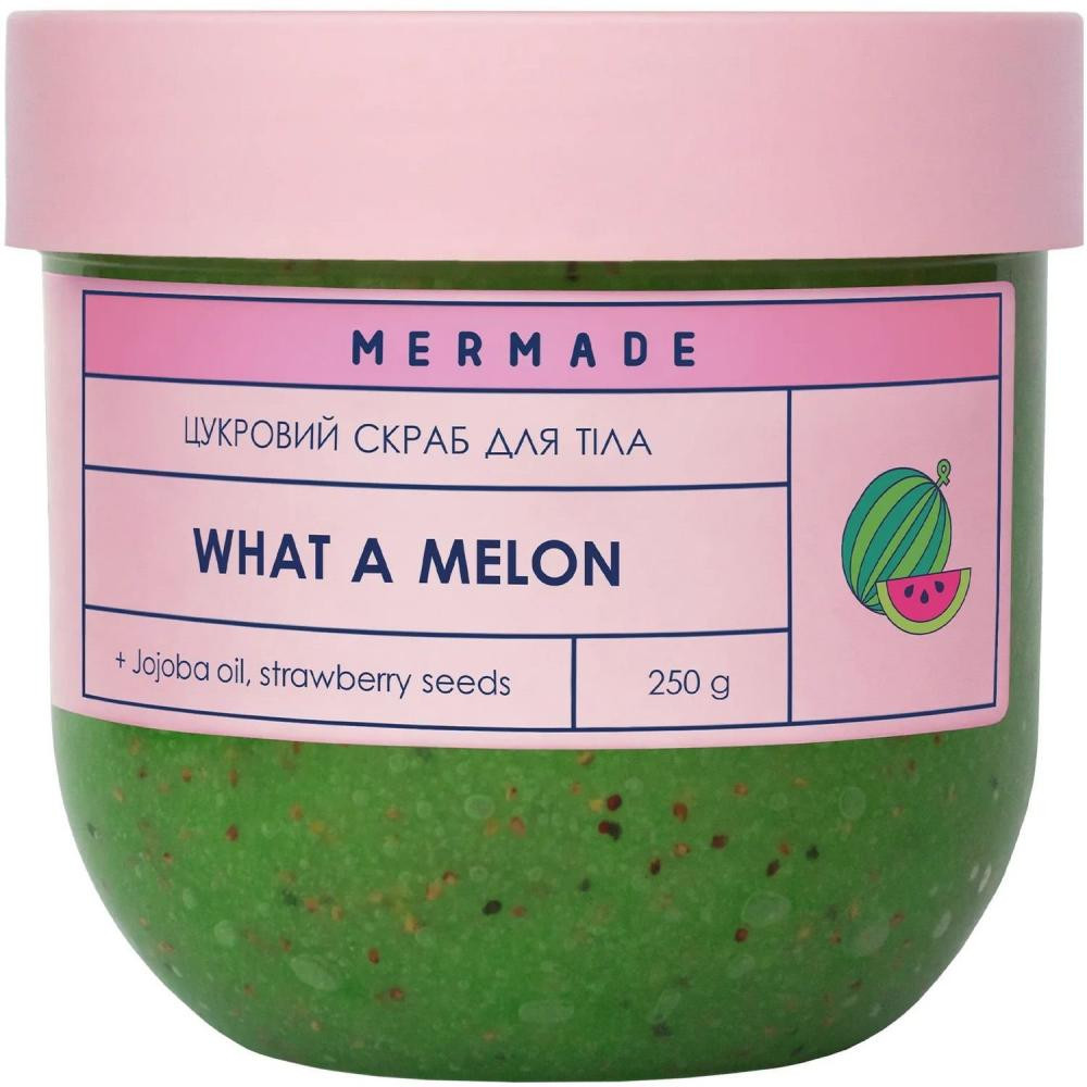 MERMADE Цукровий скраб для тіла  What a melon 250 г (4820241303748) - зображення 1