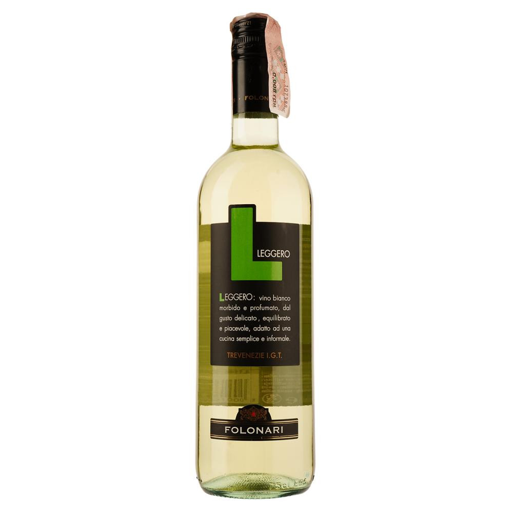 Folonari Вино  Leggero біле сухе 0.75 л 11% (8000160632273) - зображення 1