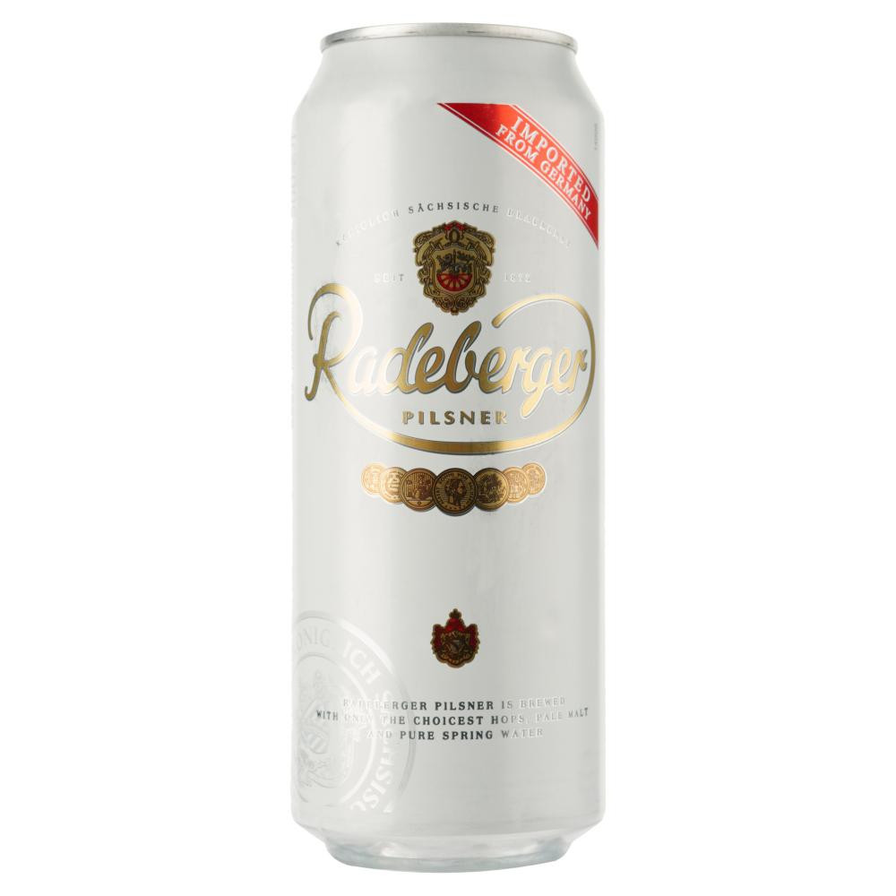 Radeberger Пиво "" Pilsner, in can, 0.5 л (4014388000213) - зображення 1