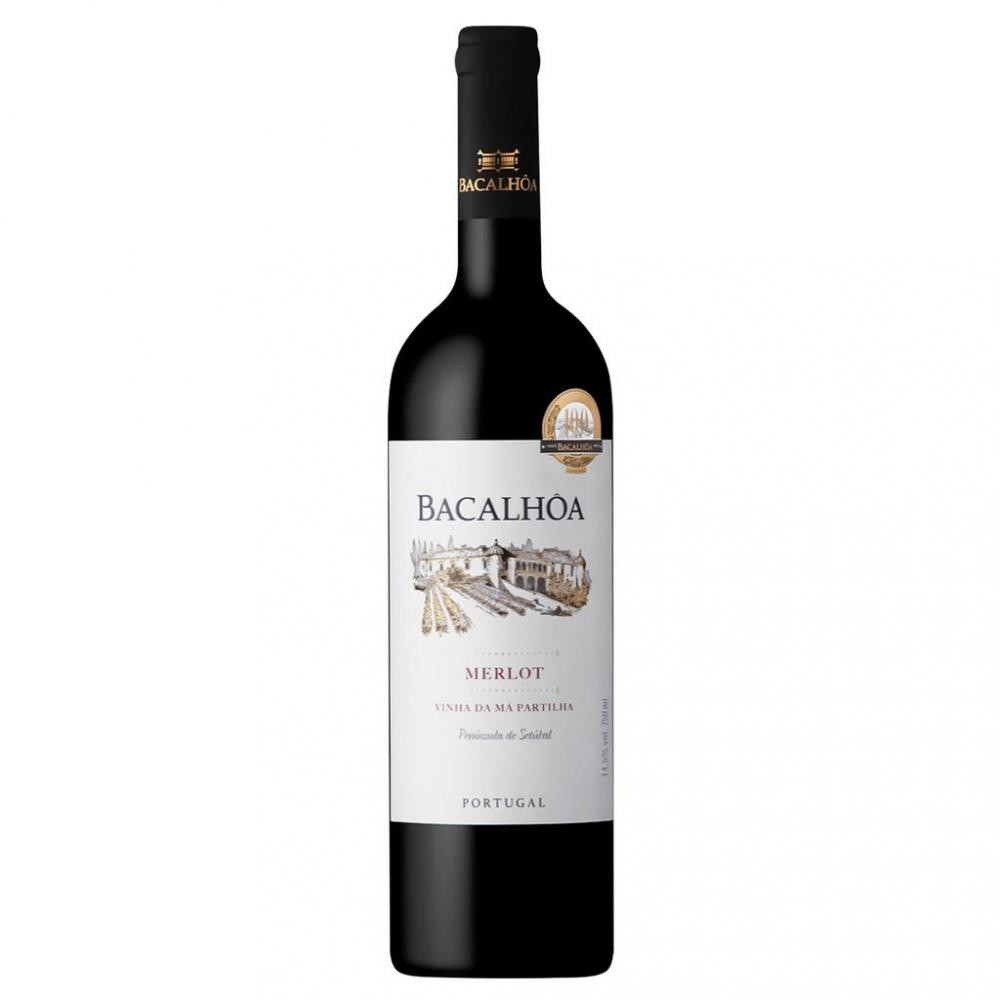 Bacalhoa Вино  Varietals Merlot 0,75 л сухе тихе червоне (5601237001416) - зображення 1