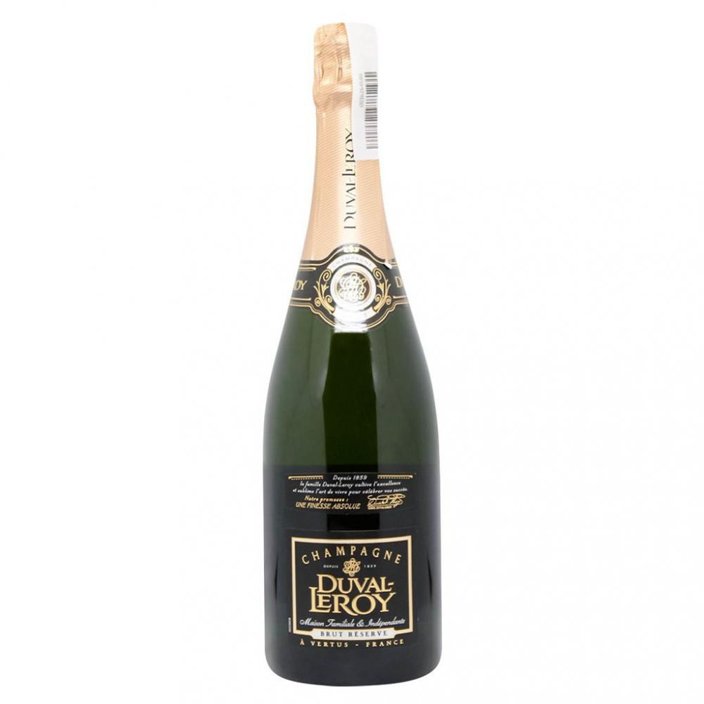 Duval Leroy Вино Champagne  Brut Reserve 0,75 л брют ігристе біле (3259456002558) - зображення 1
