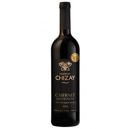 Chateau Chizay Вино  Cabernet Sauvignon, витримане 0,75 л сухе тихе червоне (4820001632446)