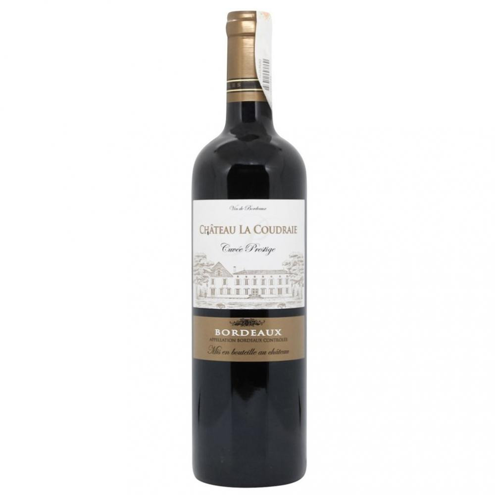 Cordier Вино  Chateau La Coudraie cuvee Prestige rouge 0,75 л сухе тихе червоне (3148591700330) - зображення 1