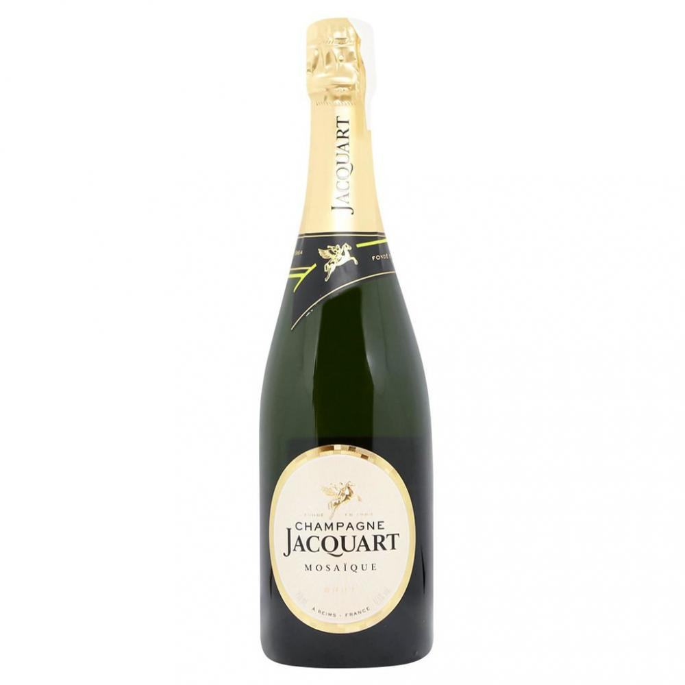 Jacquart Вино Champagne  Brut Mosaique 0,75 л брют ігристе біле (3700252001240) - зображення 1