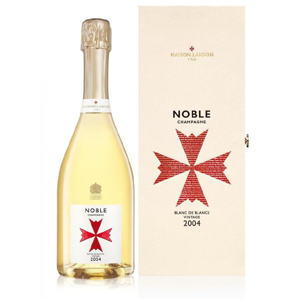 Lanson Вино Champagne  Noble Cuvee Blanc de Blancs 0,75 л брют ігристе біле (3029440008664) - зображення 1