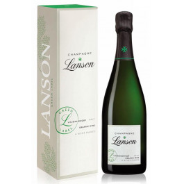 Lanson Вино Champagne  Le Green Label Organic Brut 0,75 л брют ігристе біле (3029440007346)