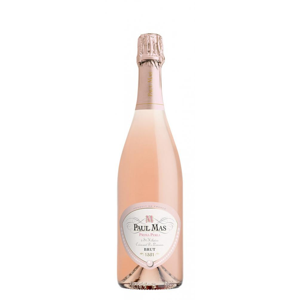 Domaines Paul Mas Вино  Prima Perla Cremant Rose 0,75 л брют ігристе рожеве (3760040426341) - зображення 1