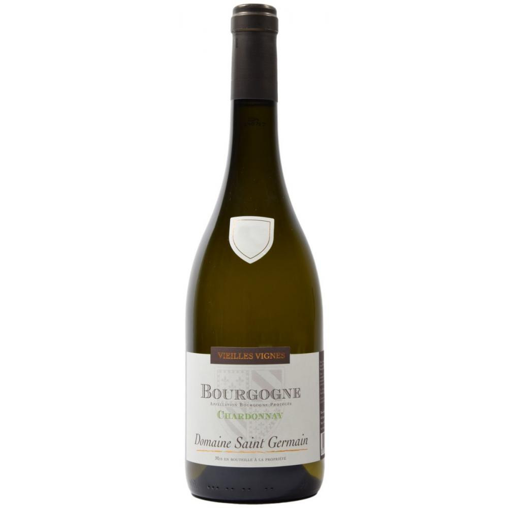 Badet Clement Вино Domaine Saint Germain Vieilles Vignes Bourgogne Chardonnay 0,75 л сухе тихе біле (3379810107498 - зображення 1