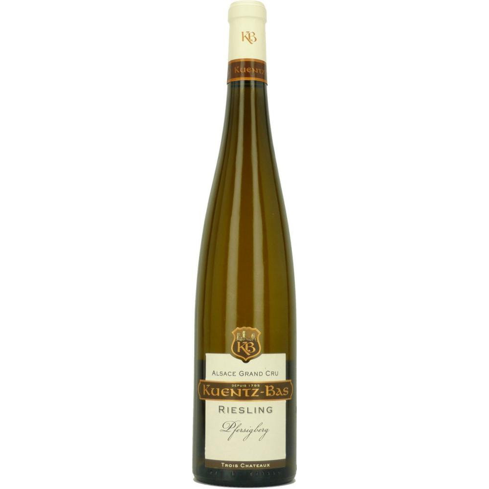 Kuentz-Bas Вино  Riesling Pfersigberg Trois Chateaux 0,75 л напівсухе тихе біле (3299224483301) - зображення 1