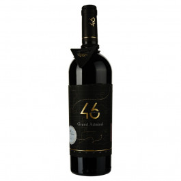 46 Parallel Вино Grand Admiral Saperavi 0,75 л сухе тихе червоне (4820233641001)