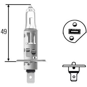 Hella H1 12V P14.5s 55W (8GH002089351) - зображення 1