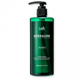 Lador Слабокислотный травяной шампунь с аминокислотами  Herbalism Shampoo 400 мл (8809181931835)