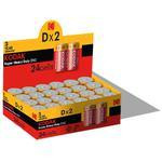 Kodak D bat Carbon-Zinc 2шт Extra Heavy Duty 30953352 - зображення 1