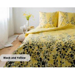 ТЕП Комплект постільної білизни  Полуторний 150 x 215 см Black And Yellow (2000008897709)