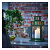IKEA BORRBY Ліхтар для стовпових свічок зелений/71 630 71 630 (71.630.71) - зображення 4