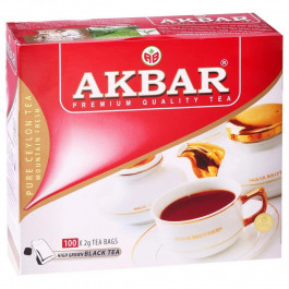 Akbar Чай чорний , 2 г х 100 шт. (5014176000684)