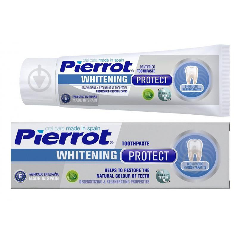 Pierrot Зубна паста  Відбілююча захисна 75 мл (8411732159102) - зображення 1