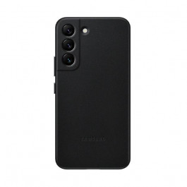 Samsung S901 Galaxy S22 Leather Cover Black (EF-VS901LBEG)