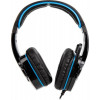Sades SA-708 Stereo Gaming Headphone/Headset with Microphone Black/Blue (SA708-B-BL) - зображення 3