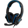 Sades SA-708 Stereo Gaming Headphone/Headset with Microphone Black/Blue (SA708-B-BL) - зображення 4