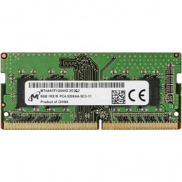 Micron 8 GB SO-DIMM DDR4 3200 MHz (MTA4ATF1G64HZ-3G2E2)