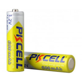 PKCELL AA 600mAh NiMH 2шт Rechargeable (6942449545534)