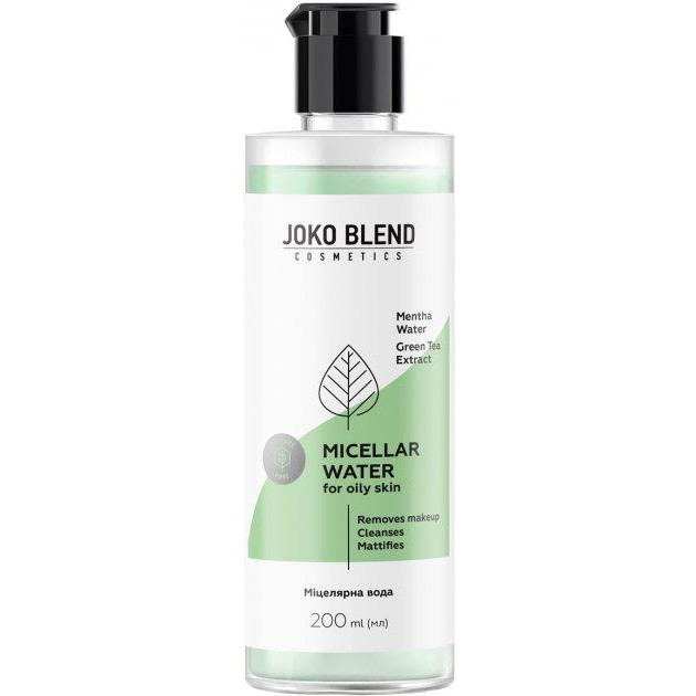 Joko Blend Міцелярна вода  з зеленим чаєм для жирної шкіри 200 мл (4823109407015) - зображення 1