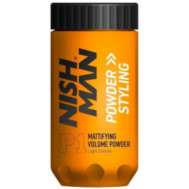 Nishman Пудра Для Стилизации Волос  Matte Finish Volume Powder And Styling 20 г (8681665066932)