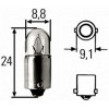 Hella R10W Standard 12V BA9s 2W (8GP002068121) - зображення 1