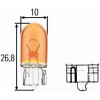 Hella WY5W Standard 12V W2.1x9.5d 5W (8GP003594543) - зображення 1