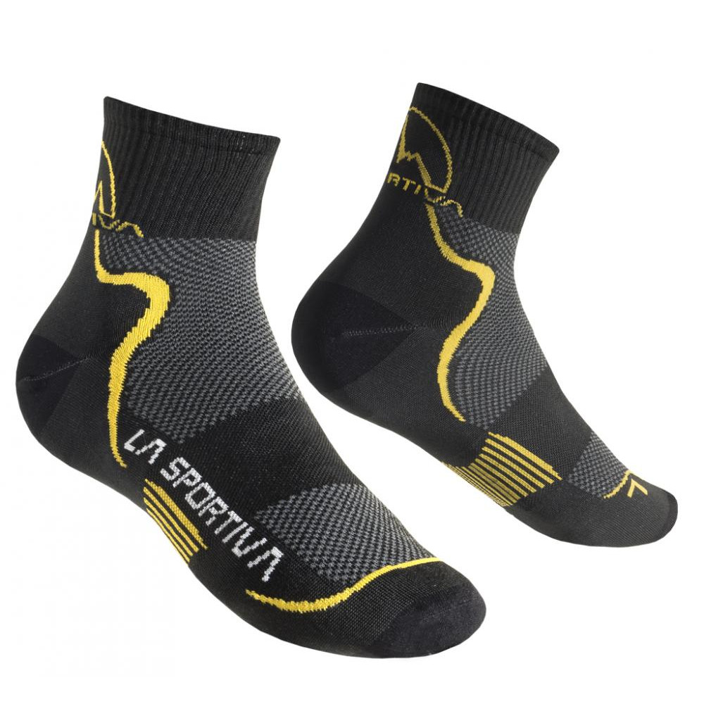 La Sportiva Шкарпетки  Mid Distance Socks Жовтий - зображення 1