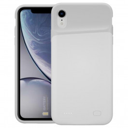iBattery Power case  для iPhone XR Slan 6000 mAh white