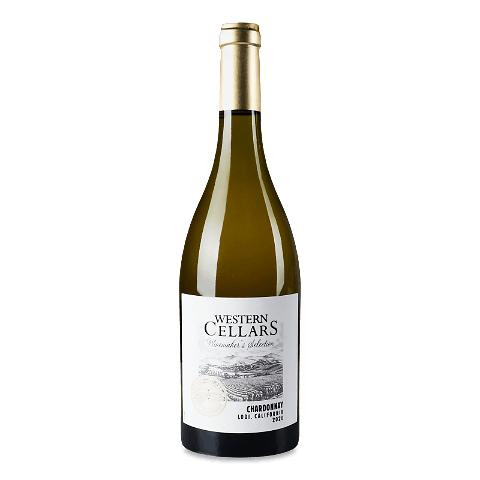 Western Cellars Вино  Winemaker's Select Chardonnay, біле, сухе, 13%, 0,75 л  (3263280120678) - зображення 1