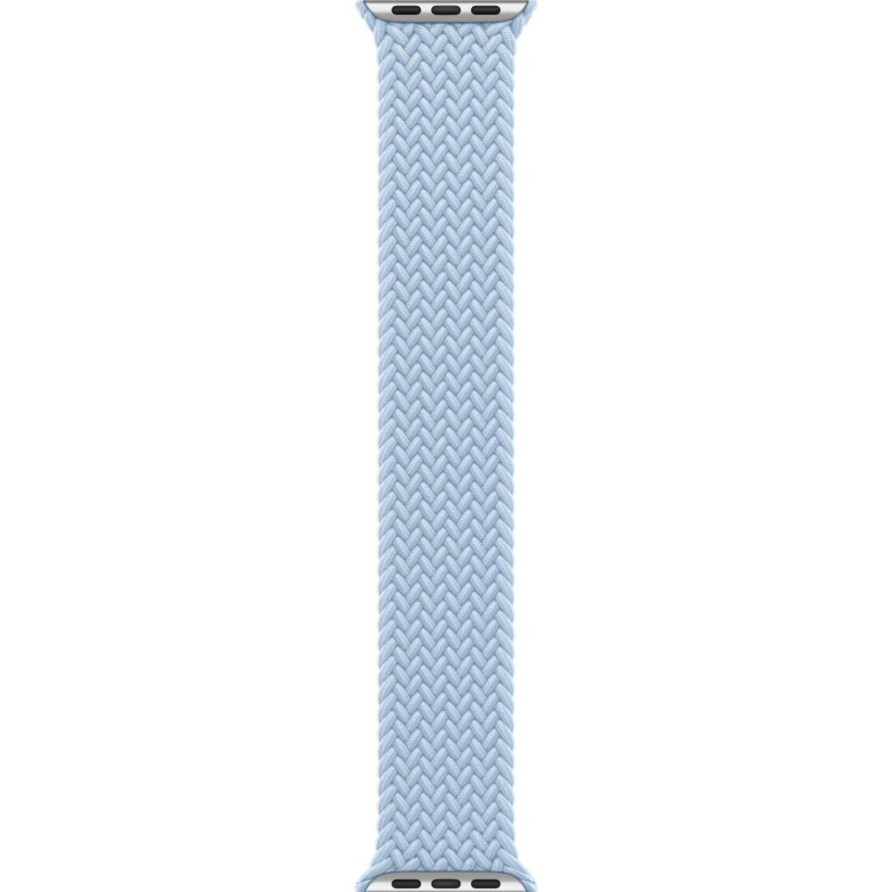 Apple Ремінець Apple Light Blue Braided Solo Loop - Size 11 для Apple Watch 42/44/45/49mm (MWLM3) - зображення 1