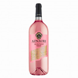 Aznauri Вино  рожеве напівсолодке 9.0-13%, 1,5 л (4820189291794)