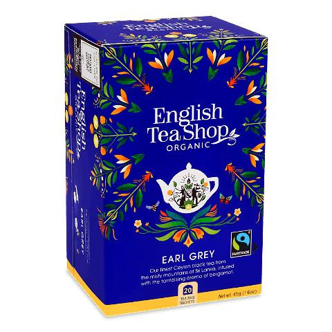 English Tea Shop Чай чорний  Earl Grey органічний, 25*1,8г (0680275029144) - зображення 1