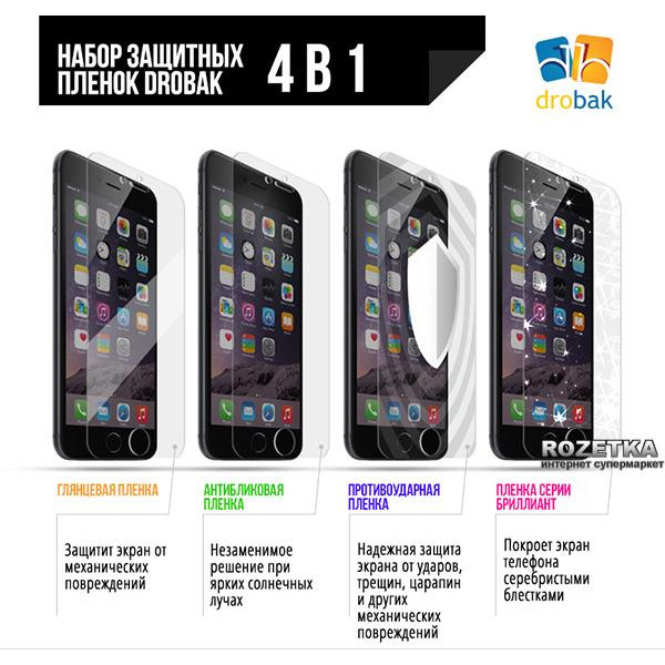 Drobak Apple iPhone 6 Plus 4в1 (500256) - зображення 1