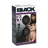 You2Toys Вагинальные шарики Black Velvet Silicone Balls для эффективных тренировок (521523) - зображення 3
