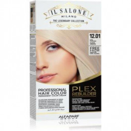 Alfaparf Il Salone Milano Plex Rebuilder перманентна фарба для волосся відтінок 12.01 - Iced Platinum 1 кс