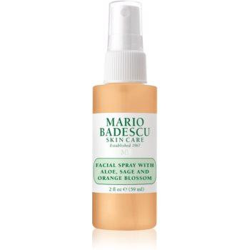Mario Badescu Facial Spray with Aloe, Sage and Orange Blossom енергетична емульсія для шкіри обличчя зі зволожуючи - зображення 1