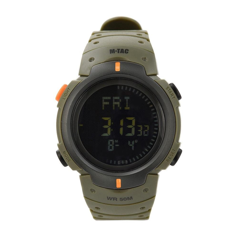 M-Tac Часы тактические M-Tac с компасом olive (50003001) - зображення 1